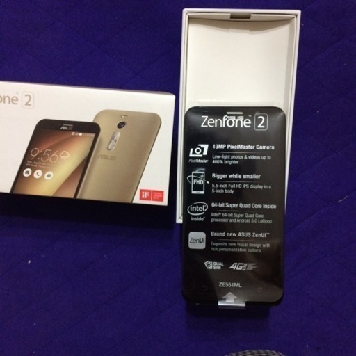 ZenFone 2 (ZE551ML) Gold 32 GB SIMフリー