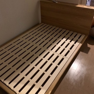 ダブル ベッド あげます！
