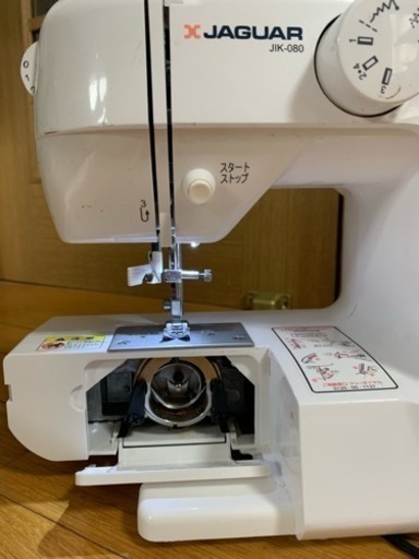 受付再開 ジャガー JIK-080 ミシン くまモン 動作可