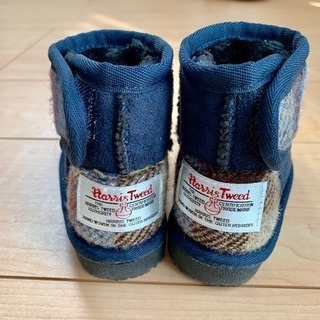 ハリスツイード 13cm ムートンブーツ