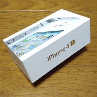 【箱のみ】IPhone 4S　外箱、内箱+説明書等