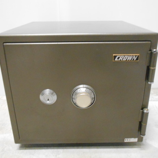 クラウン　ダイヤル式金庫　40Ｋｇ『使用感あり』【リサイクルショ...
