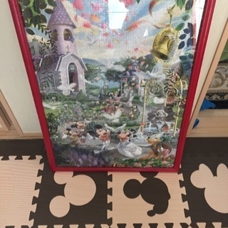ミッキージグソーパズル（完成品）