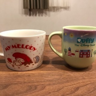 マグカップ マイメロディ ダッフィーの画像
