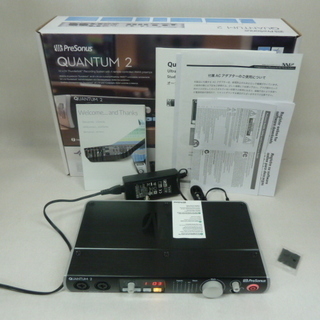 通電OK★PreSonus Quantum2★Quantumシリーズ 最高峰/最高速のI/O★オーディオインターフェイス★本体★現状