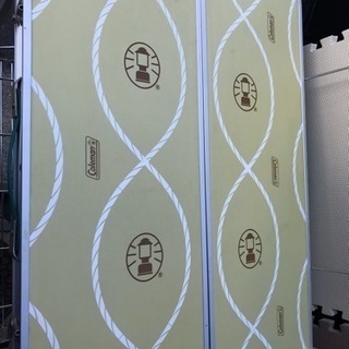 最終値下げ！Coleman オールインワンキッチンテーブル🏕キャンプでツーバーナーを使うなら是非^_^の画像