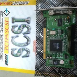 値下げ！ＤＶＤ－ＲＡＭドライブ（片面２．６ＧＢ） LF-D102とSCSIボードの画像