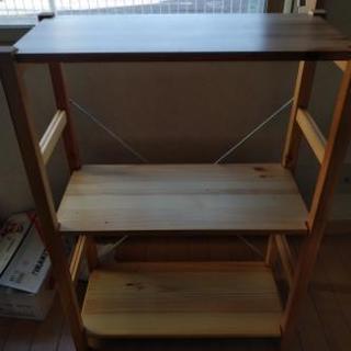 無印良品 パイン材シェルフ①