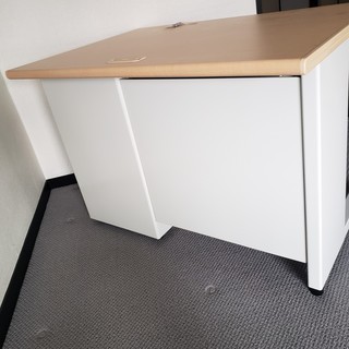 【新品】引き出し 鍵付き オフィスデスク 1000x700x700mmの画像