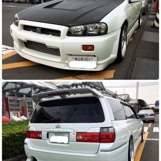 今月だけ値引き BNR34 顔面 ステージア 
