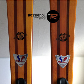 ファン必見 ROSSIGNOL 100周年記念 ロシニョール 限定モデル スキー 174cm 人気のOLYMPIC 41デザイン オールラウンドの画像
