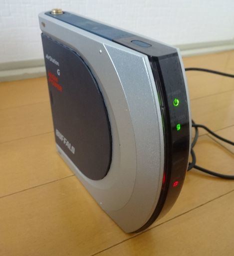 ■BUFFALO 無線LANルータ WHR-HP-G54 Air Station G HIGH POWER  Wi-Fi