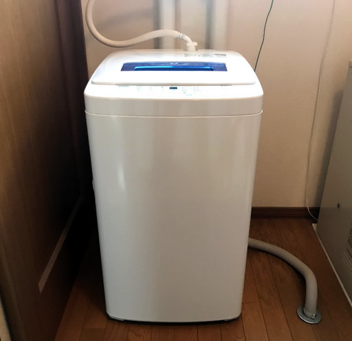 小家族の強い味方 全自動洗濯機 4.2kg ハイアール SPIRAL AIR DRY Haier JW-K42M