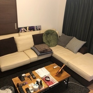 ⭐️【値下】ドラマなどで多数使用！アルモニアソファセット♪高級感あり★の画像