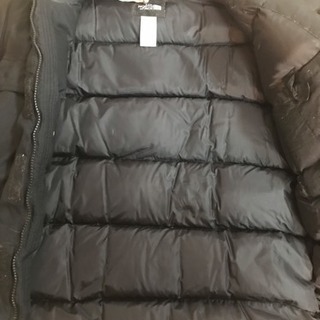 【クリーニング済】 ノースフェイス マクマードパーカ L ブラック ダウン ND01358 North Face hyvent 
