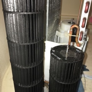 窓用エアコンのクリーニング