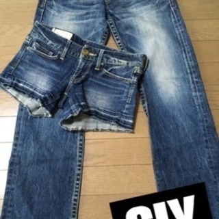 【SLY】デニムジーンズ&デニムショートパンツ