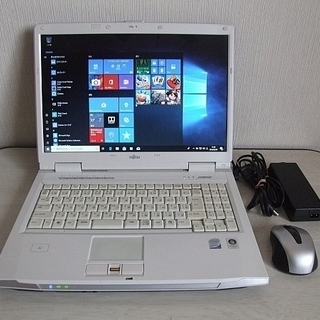 高速SSD120GB搭載　Fujitsu FMV-BIBLO N...
