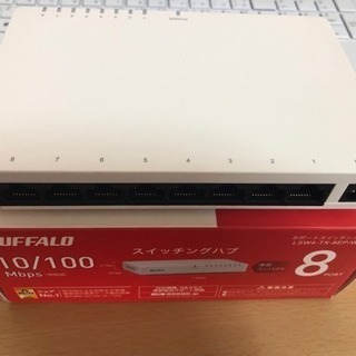 BUFFALO スイッチングハブ 8ポート