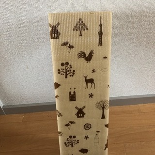 決まりました！！防寒対策用シート もらってください