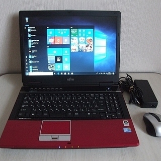 高速SSD120GB搭載　Fujitsu FMV-BIBLO N...