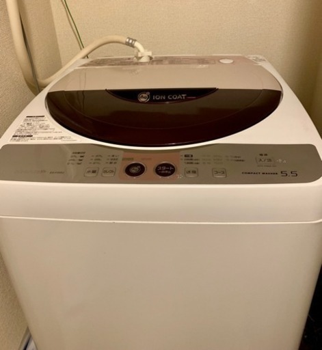 【取りに来てくださる方へ】SHARP 洗濯機 5.5L