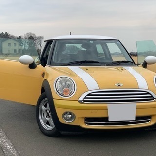 ミニ ミニクーパー 車検 32年 9月 黄色 MINI BMW イエローの画像