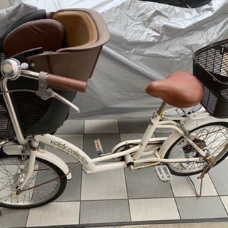 <商談中>BAA 20インチ  子供乗せ 自転車 ３人乗り