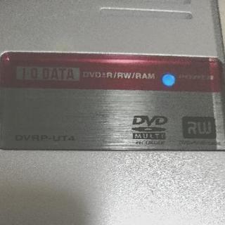 値下げ！外付けポータブルDVD ドライブ　I/O DATA DVRP-UT4の画像