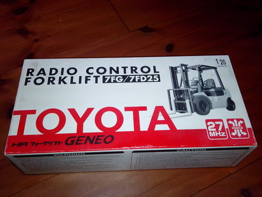 TOYOTAフォークリフトラジコン
