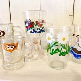 ビンテージ レトロなグラス ビン  20点まとめての画像