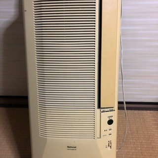  ナショナル 窓エアコン 稼働品