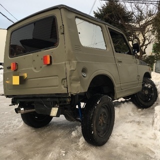 JA11V改 ジムニー 実働 検付き 山遊び車 の画像
