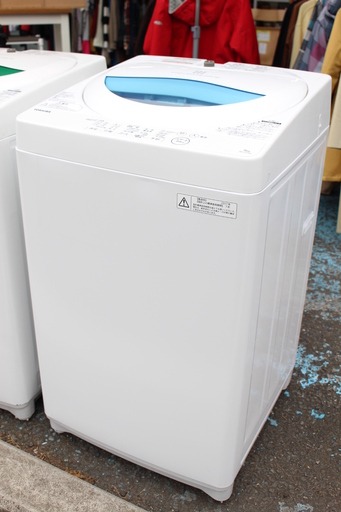 J004)東芝 TOSHIBA 全自動洗濯機 AW-5G5 2017年製 5.0kg パワフル浸透洗浄 風乾燥機能