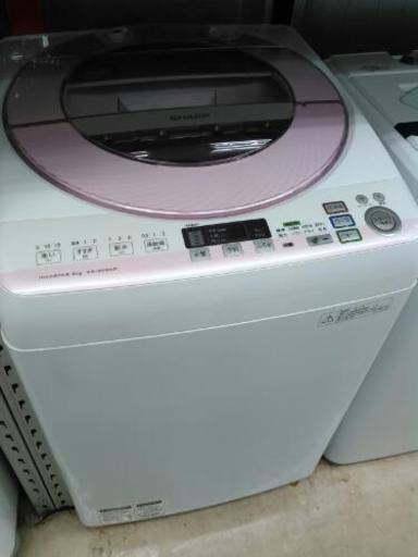 SHARPインバーター　8.0㎏洗濯機　ES-GV80P　（2014）