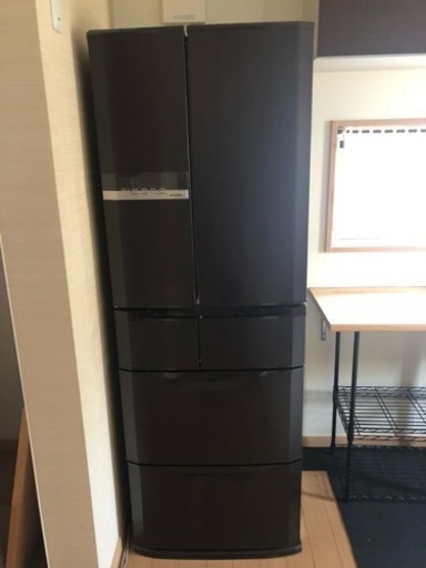 MITSUBISHI冷蔵庫 両開き6ドア 木目調！