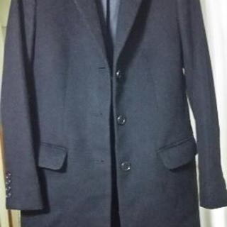 UNIQLO黒カシミヤ10%コート(S)