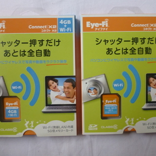 Eye-Fi Connect X2 4GB ＳＤＨＣ4Ｇ×４枚と...