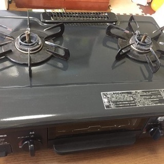 Paloma 右強火力 テーブルコンロ 水あり片面焼きグリルシリ...