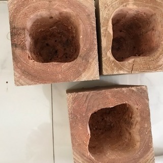 ウッディー鉢 アルファベットBの画像