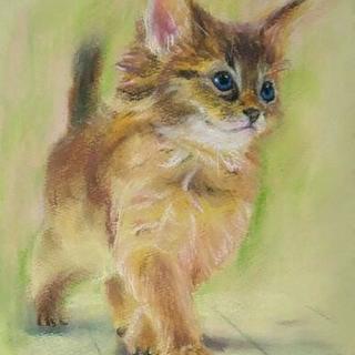 赤い屋根の絵画教室　☆個別に指導でマイペースに制作　☆画材が置けてラクラク通学　の画像