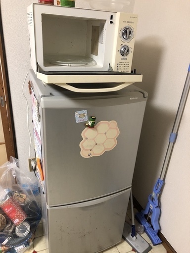 122L 冷蔵庫 電子レンジ