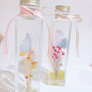 ちょうちょ🦋のハーバリウム体験ワークショップ♡