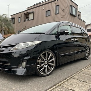 H23 エスティマ 2.4 アエラス Gエディション 車高調 2...