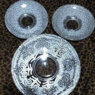 レトロ　ガラス食器5枚セット