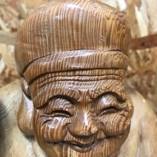 木彫り 大黒様の画像