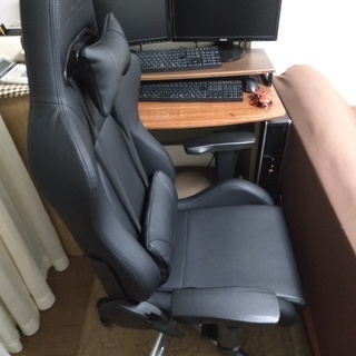 ☆超美品☆　AKRacing オフィスチェア ゲーミングチェア Premium 低座面タイプ Raven レイブン