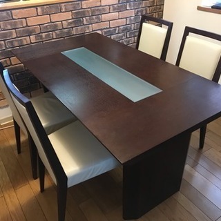 IDC大塚家具 ダイニングテーブル ベリーナ 5点セット 