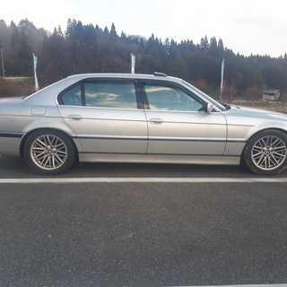 検20/11まで　E38 7シリーズ後期　 750iL V12 ロング ボディー 　希少　DVD 地デジの画像