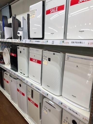 すべての商品フィルター付き！加湿空気清浄機セール中！